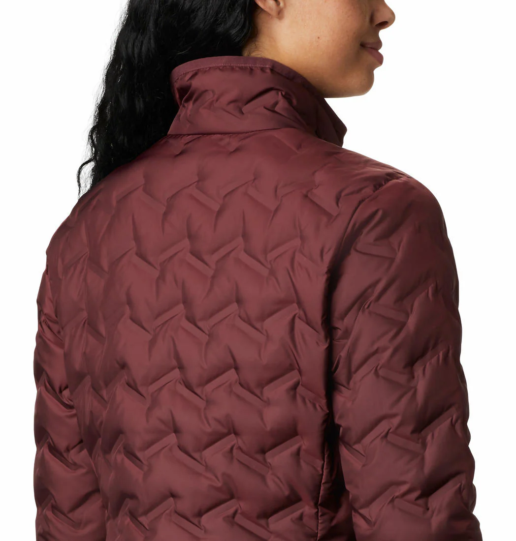 Columbia Women Maroon Delta Ridge Down Jacket - Image 3