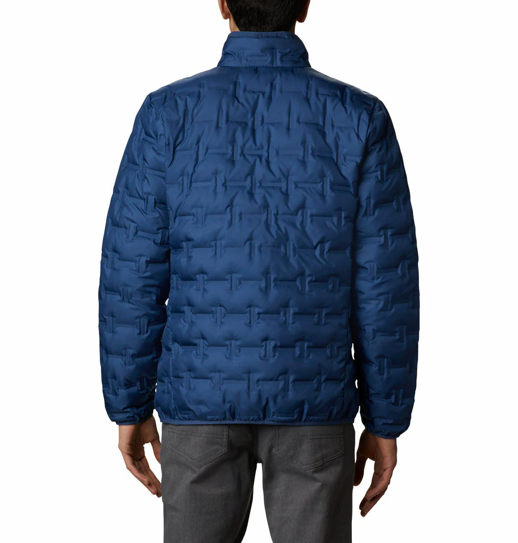 Columbia Men Blue Delta Ridge Down Jacket - Image 4