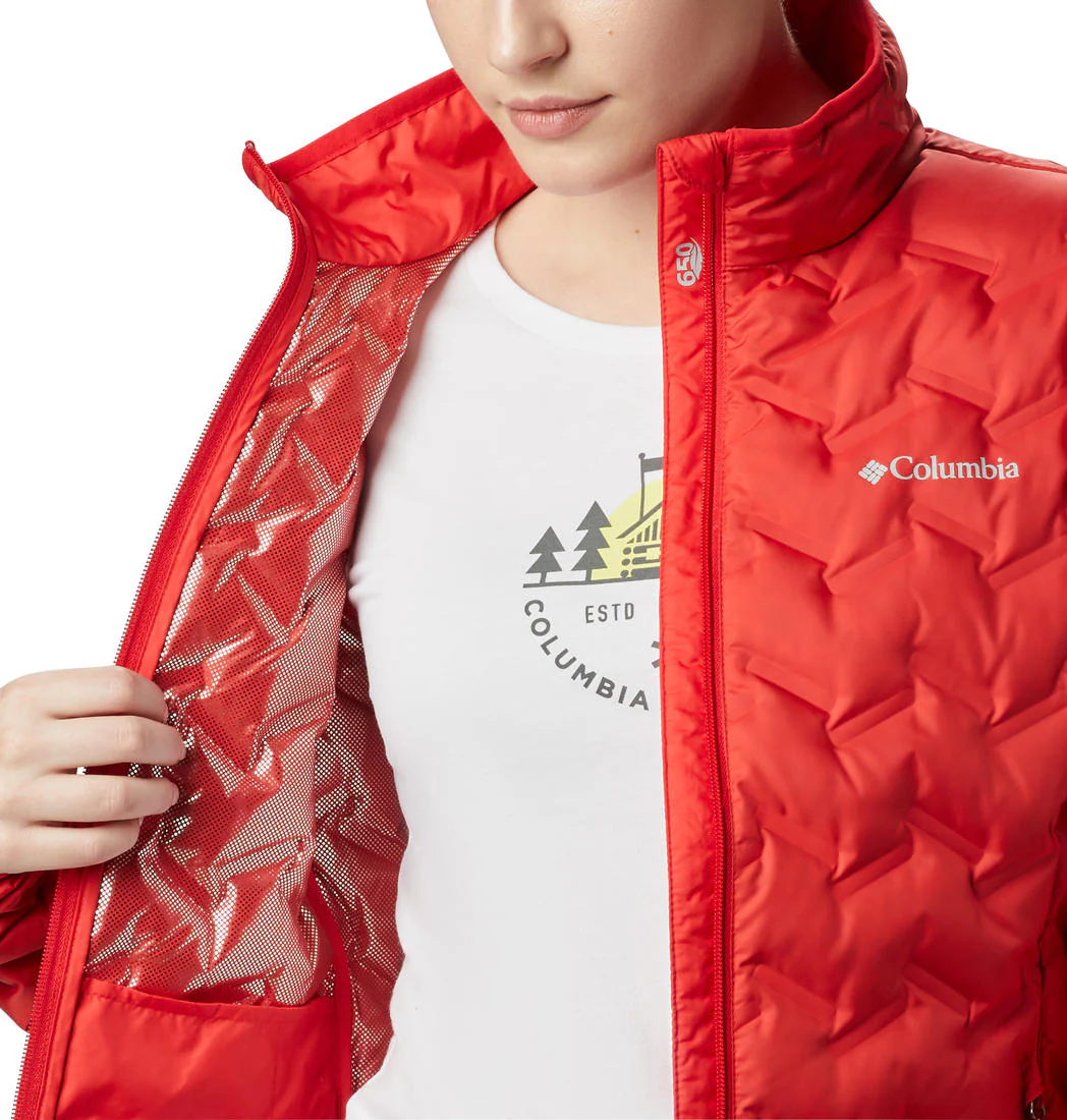Columbia Women Red Delta Ridge Down Jacket - Image 2