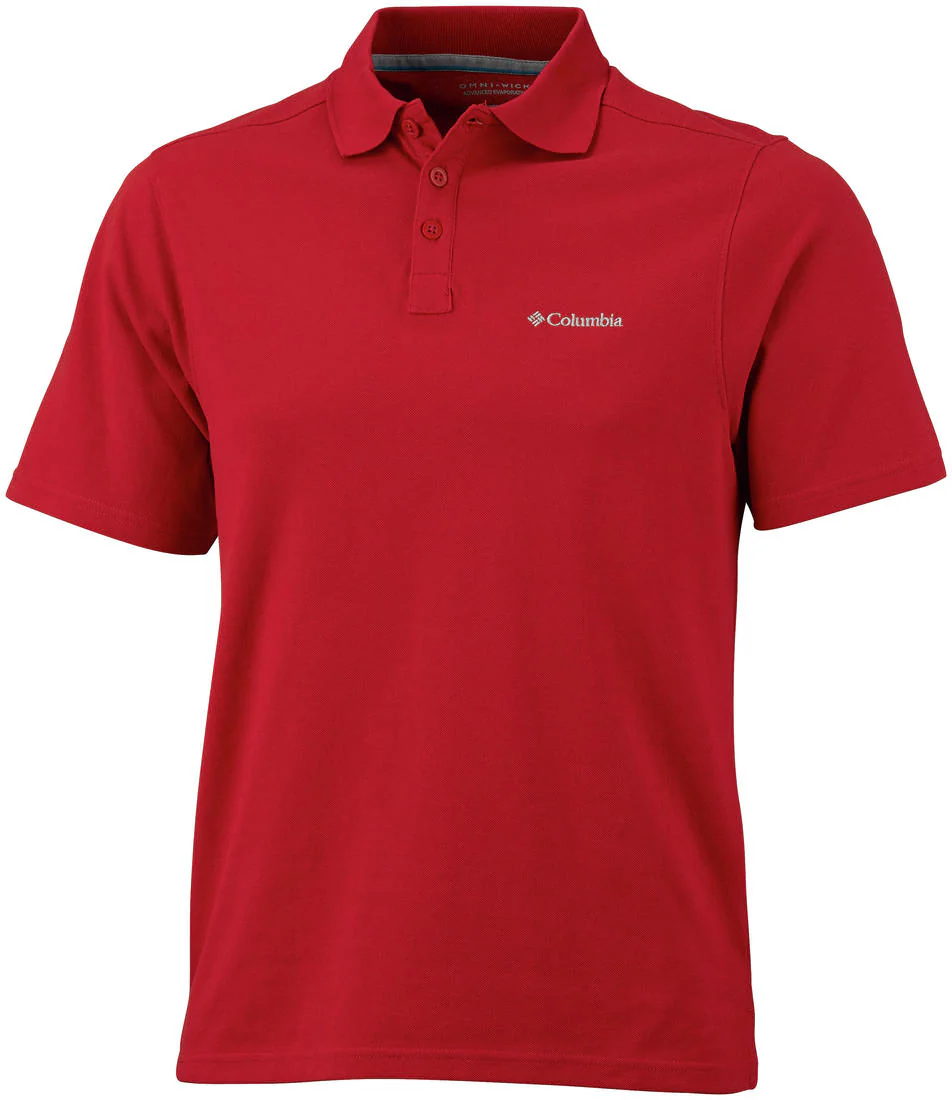 Columbia Men Red Elm Creek Polo (Sun Protection)