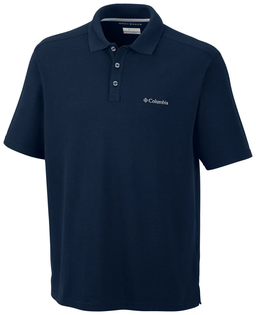 Columbia Men Blue Elm CreekPolo (Sun Protection)