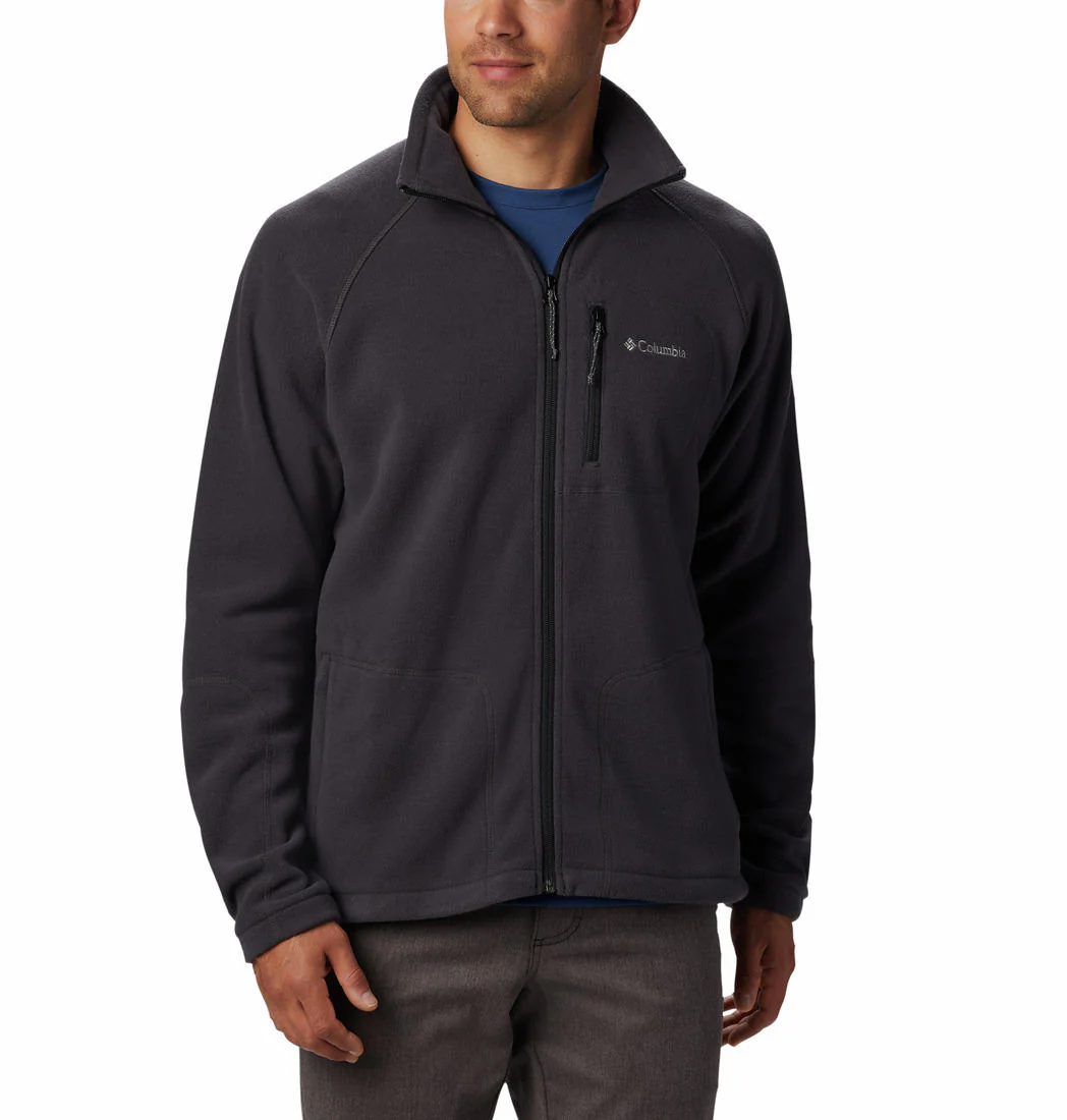 Columbia Men Black Fast Trek II Full Zip Fleece