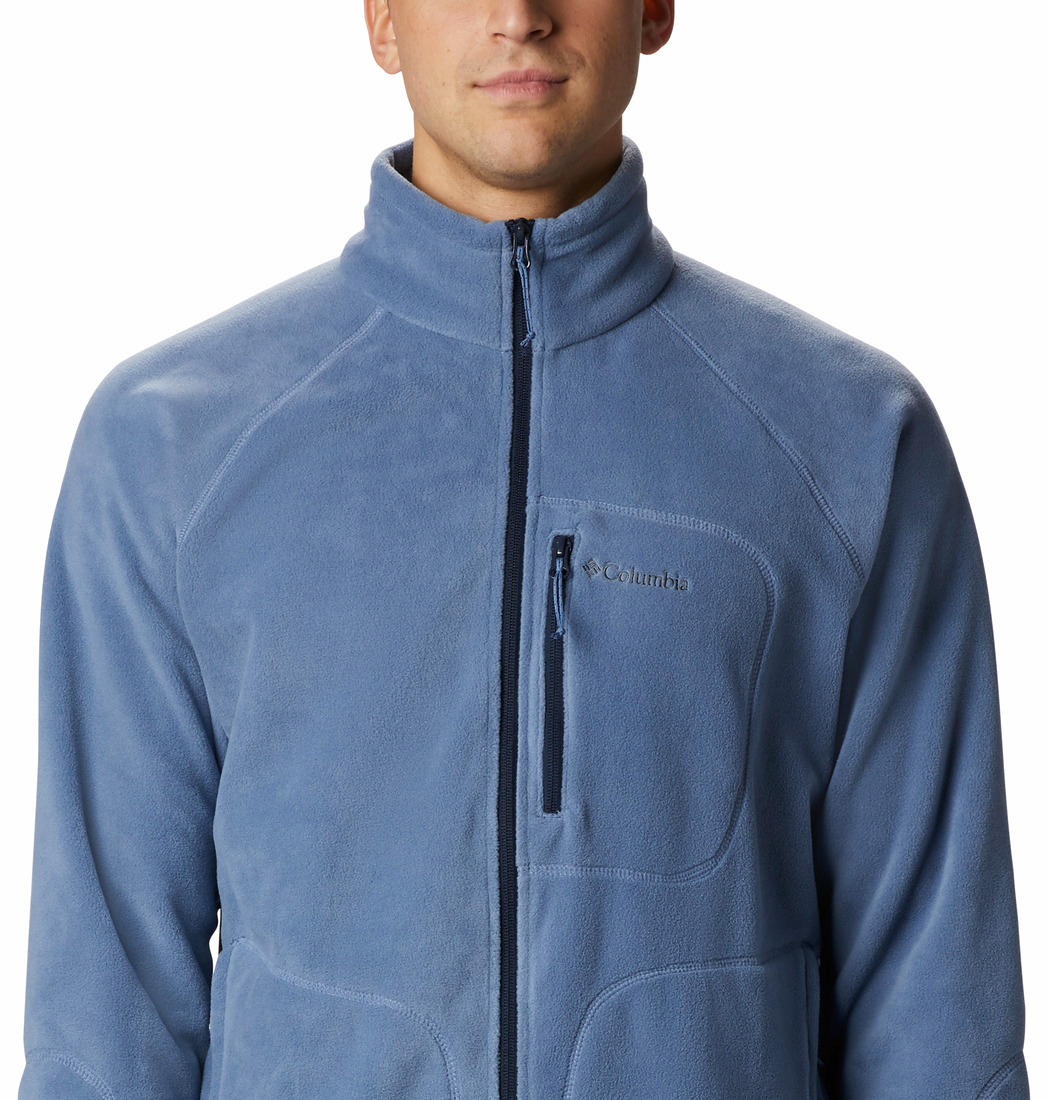 Columbia Men Blue Fast Trek II Full Zip Fleece - Image 2