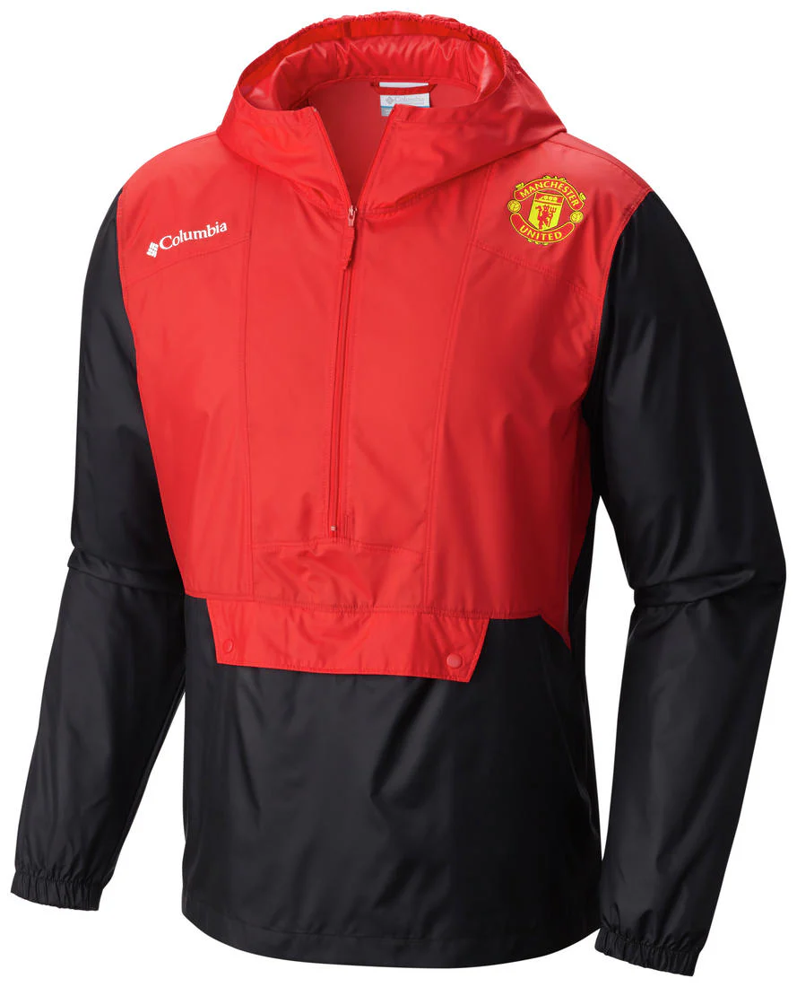 Columbia Men Red Flashback Windbreaker Pullover
