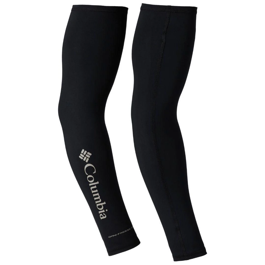 Columbia Unisex Black Freezer Zero Arm Sleeves (Sun Protection)