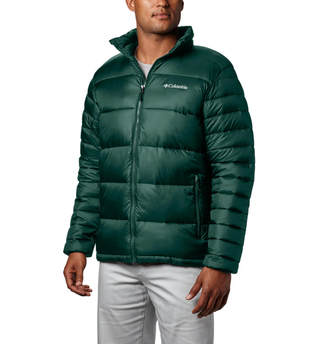 Columbia Men Green Frost Fighter Jacket
