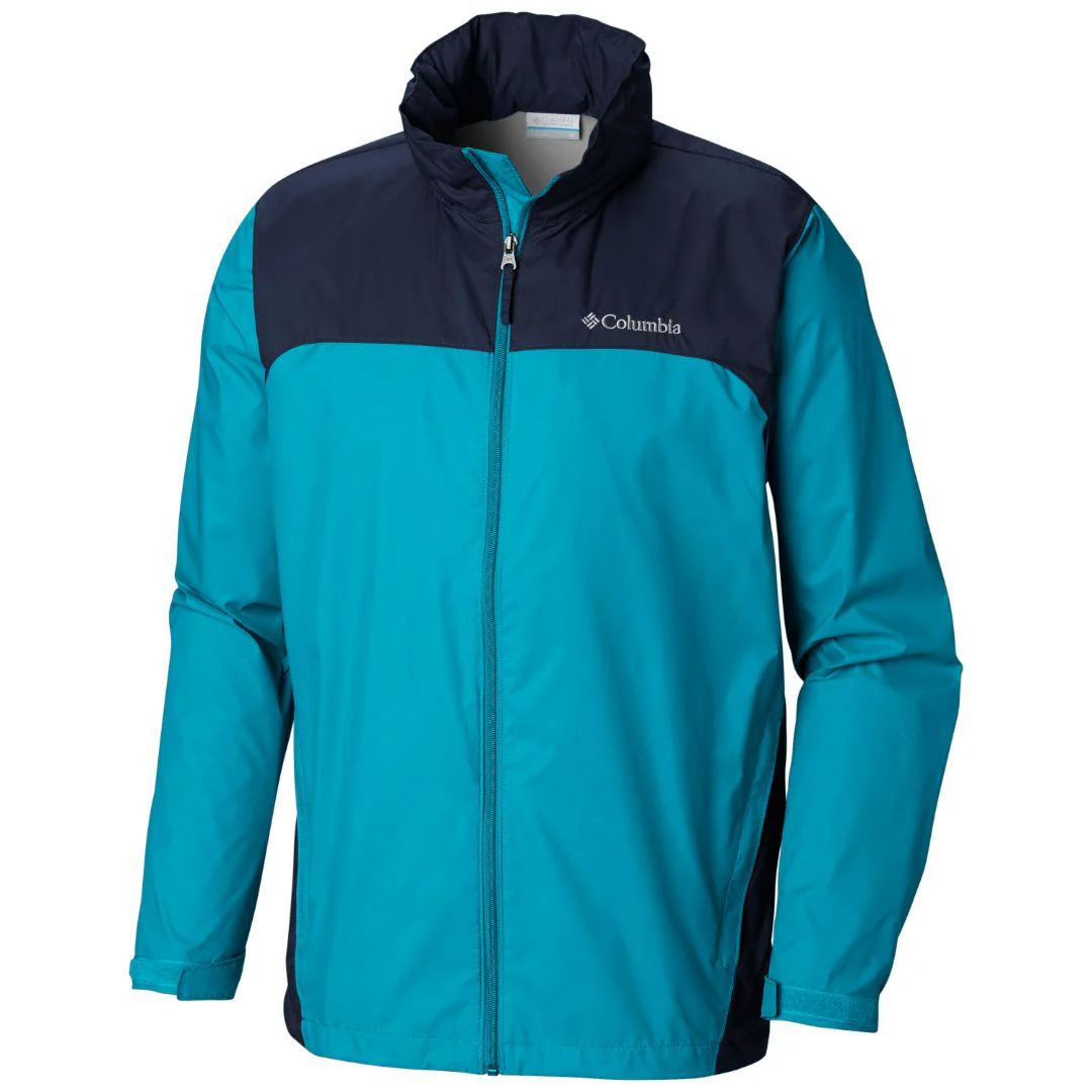 Columbia Men Blue Glennaker Lake Rain Jacket
