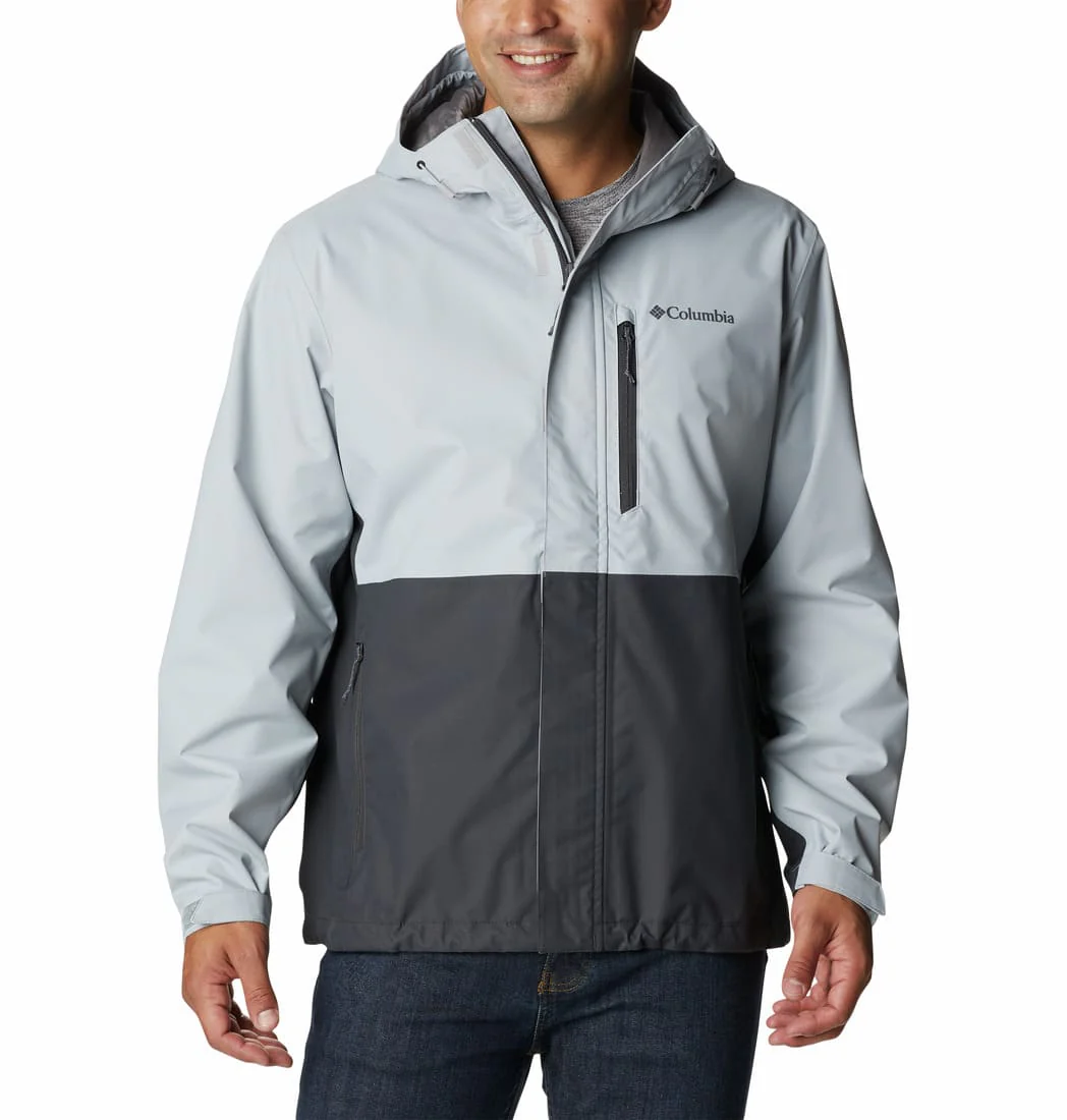 Columbia Men Grey Hikebound Jacket Waterproof