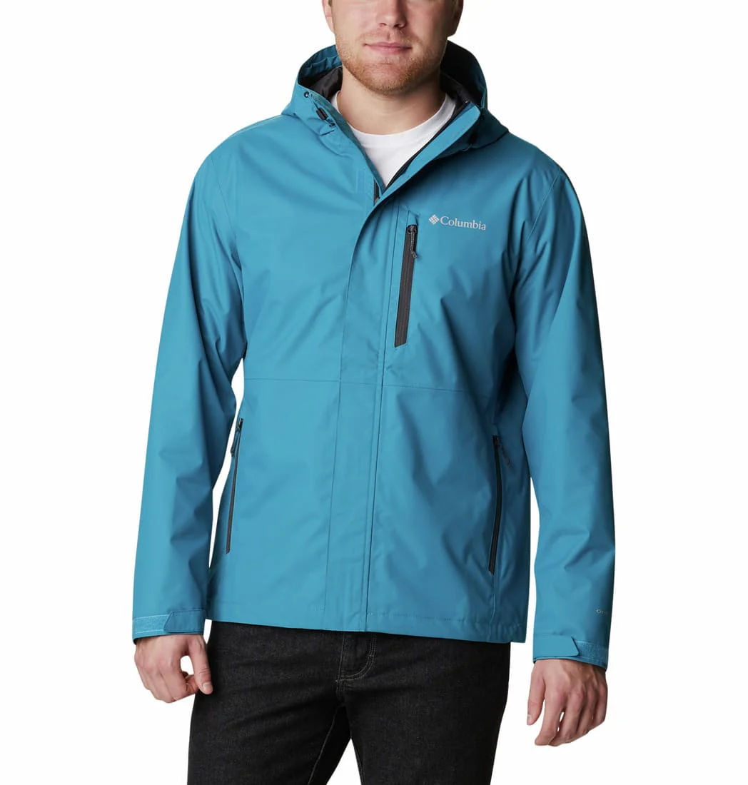 Columbia Men Blue Hikebound Jacket Waterproof