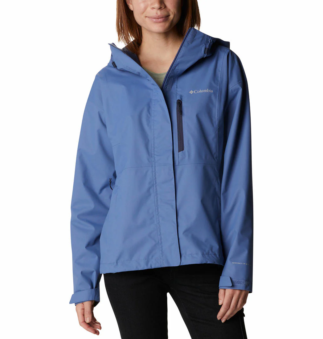 Columbia Women Blue Hikebound Jacket Waterproof