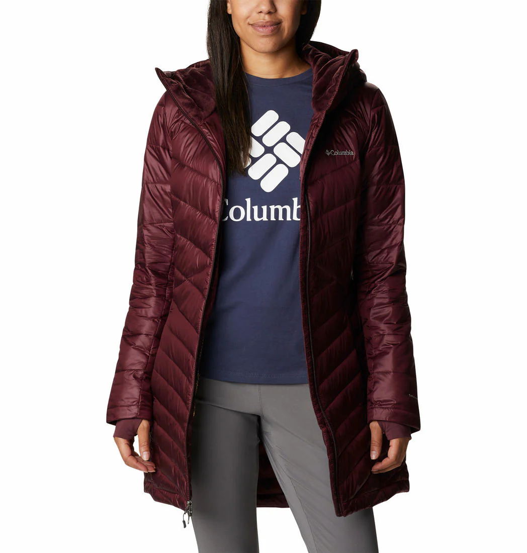 Columbia Women Maroon Joy Peak Mid Jacket - Image 3