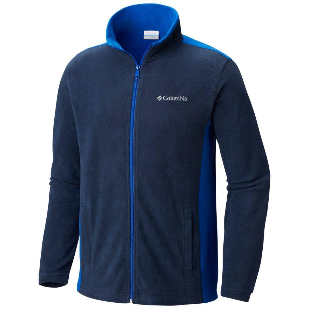 Columbia Men Blue Klamath Range Full Zip (Sun Protection)