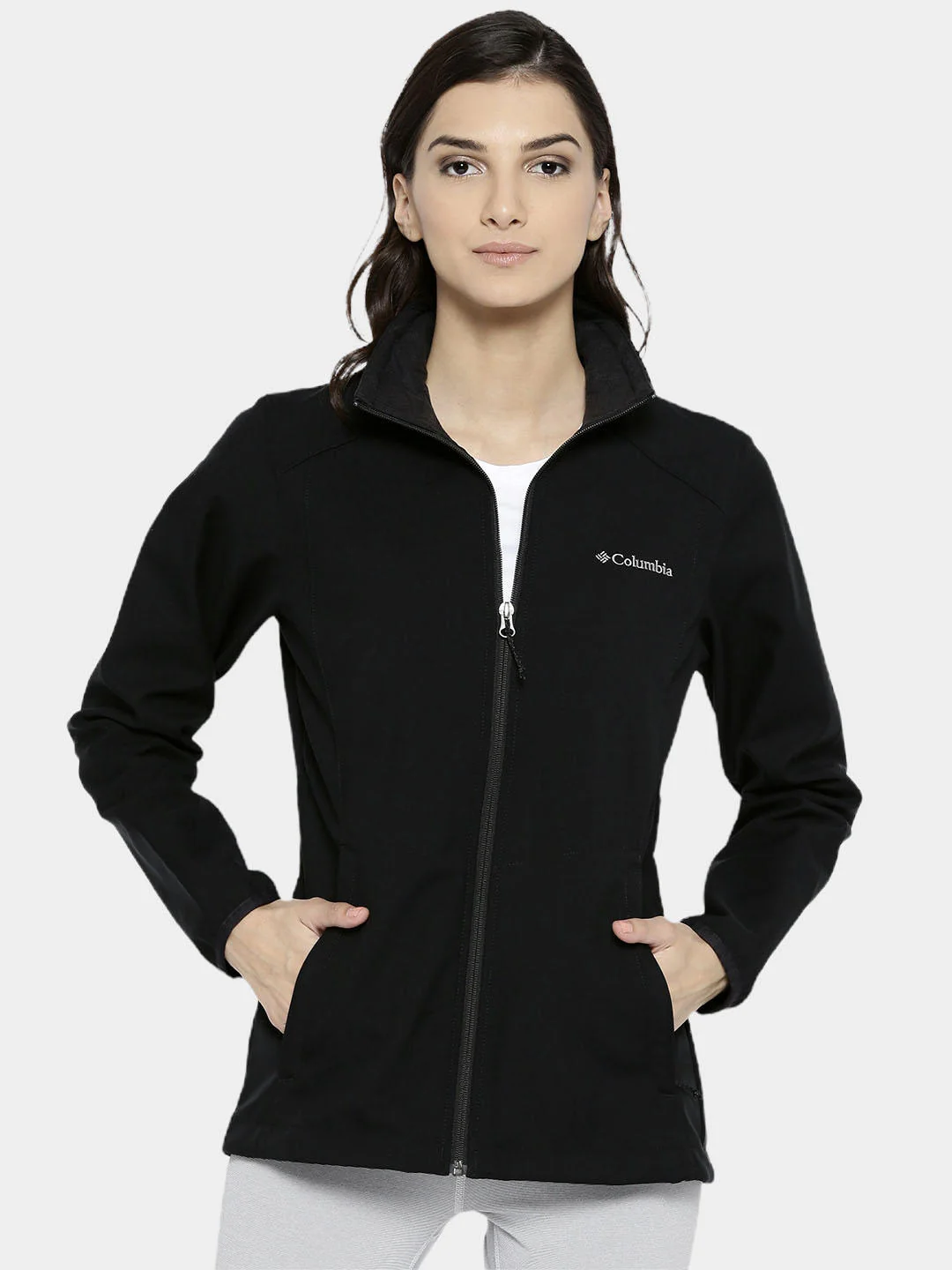 Columbia Women Black Kruser Ridge II Softshell