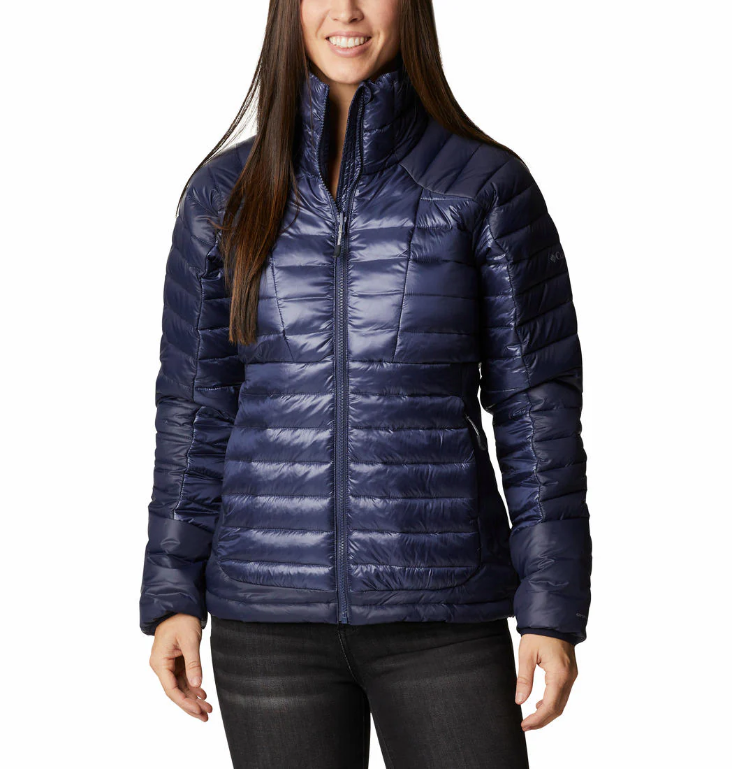 Columbia Women Navy Blue Labyrinth Loop Jacket