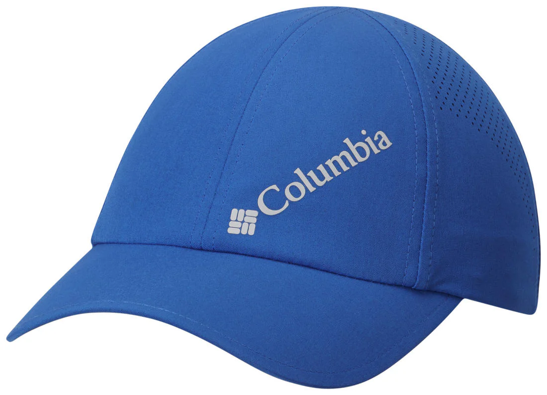 Columbia Men Blue M Silver Ridge Ball Cap II (Sun Protection)