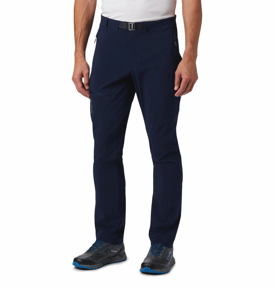 Columbia Men Blue M Titan Pass Pant (Sun Protection)