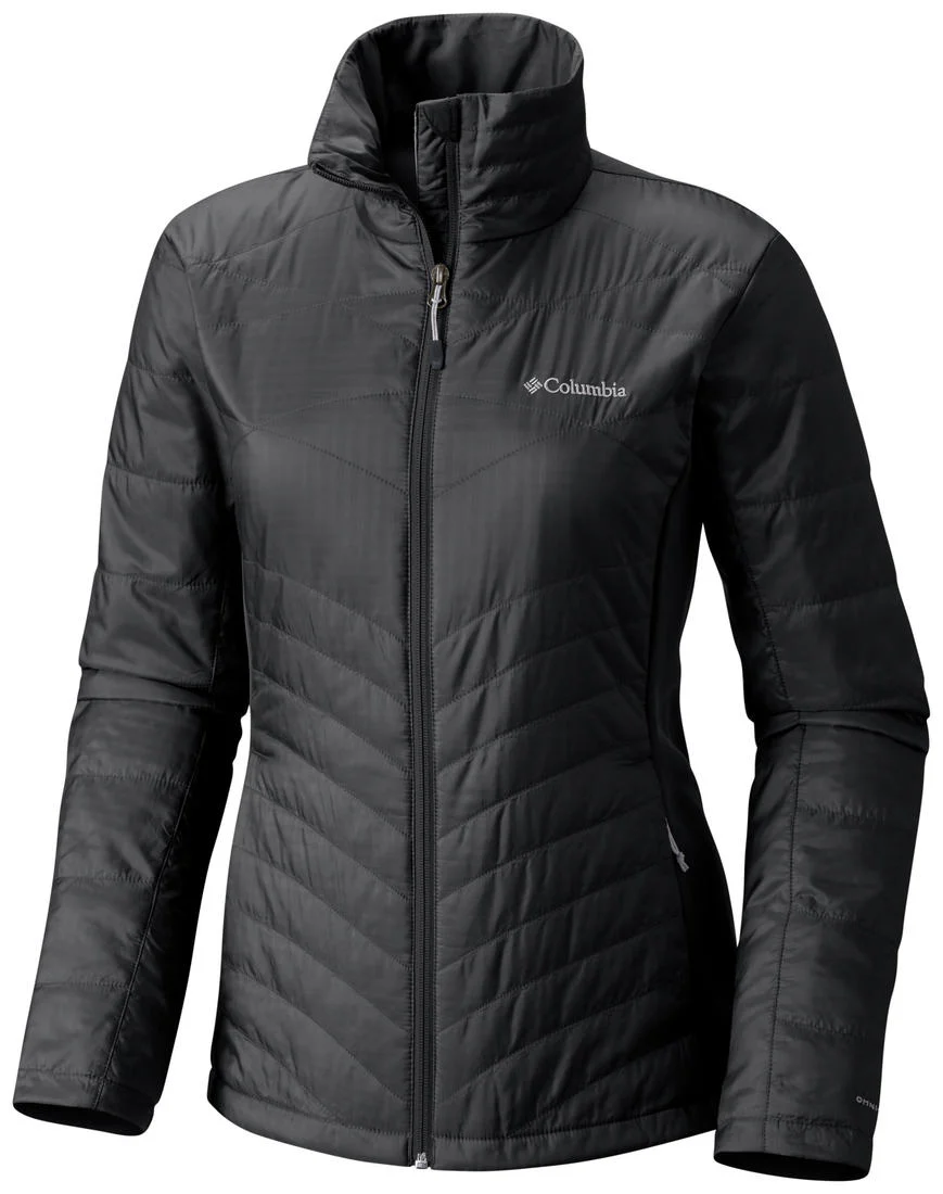 Columbia Women Black Mighty Lite Hybrid Jacket
