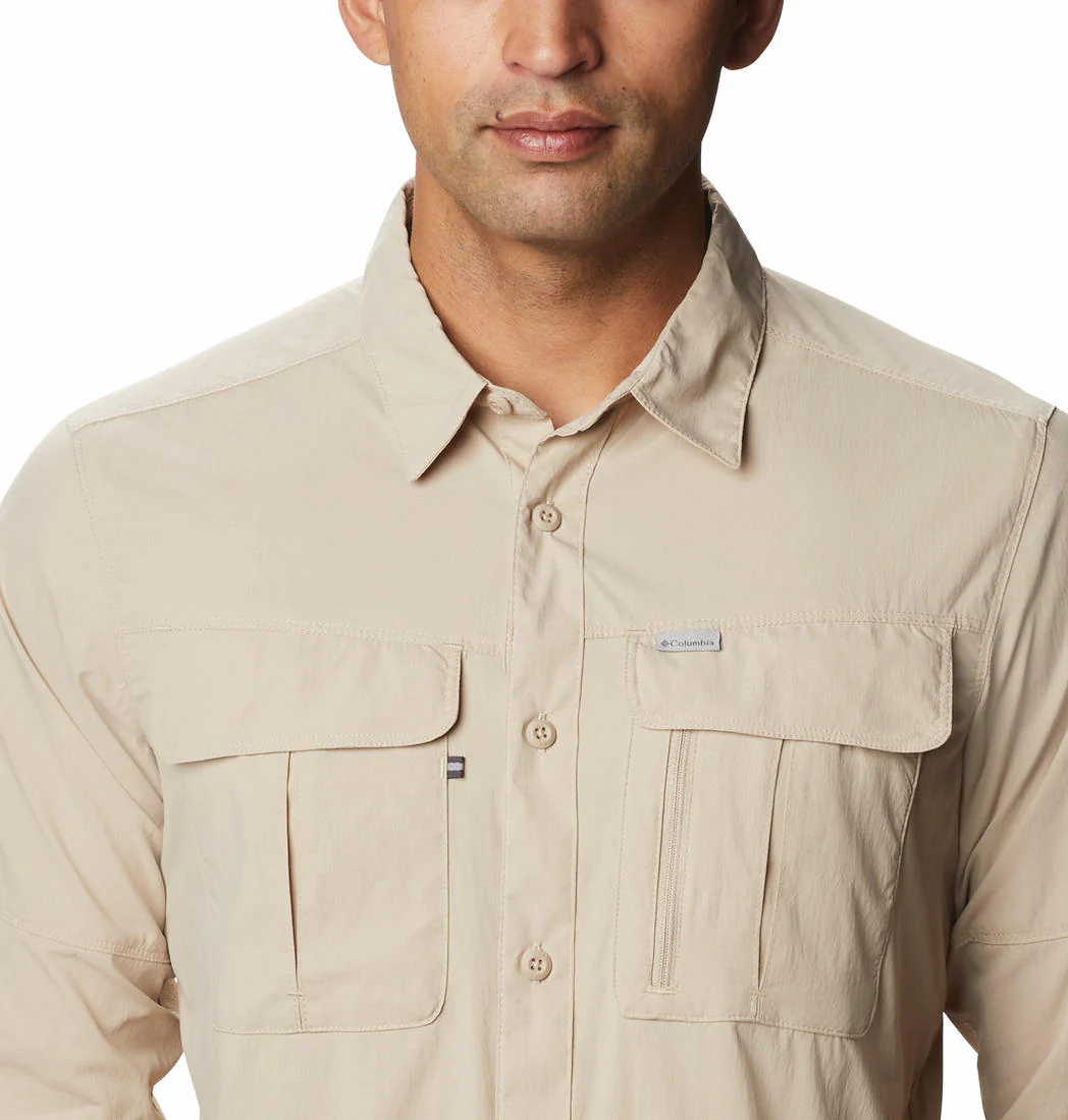 Columbia Men Brown Newton Ridge Long Sleeve (Sun Protection) - Image 6
