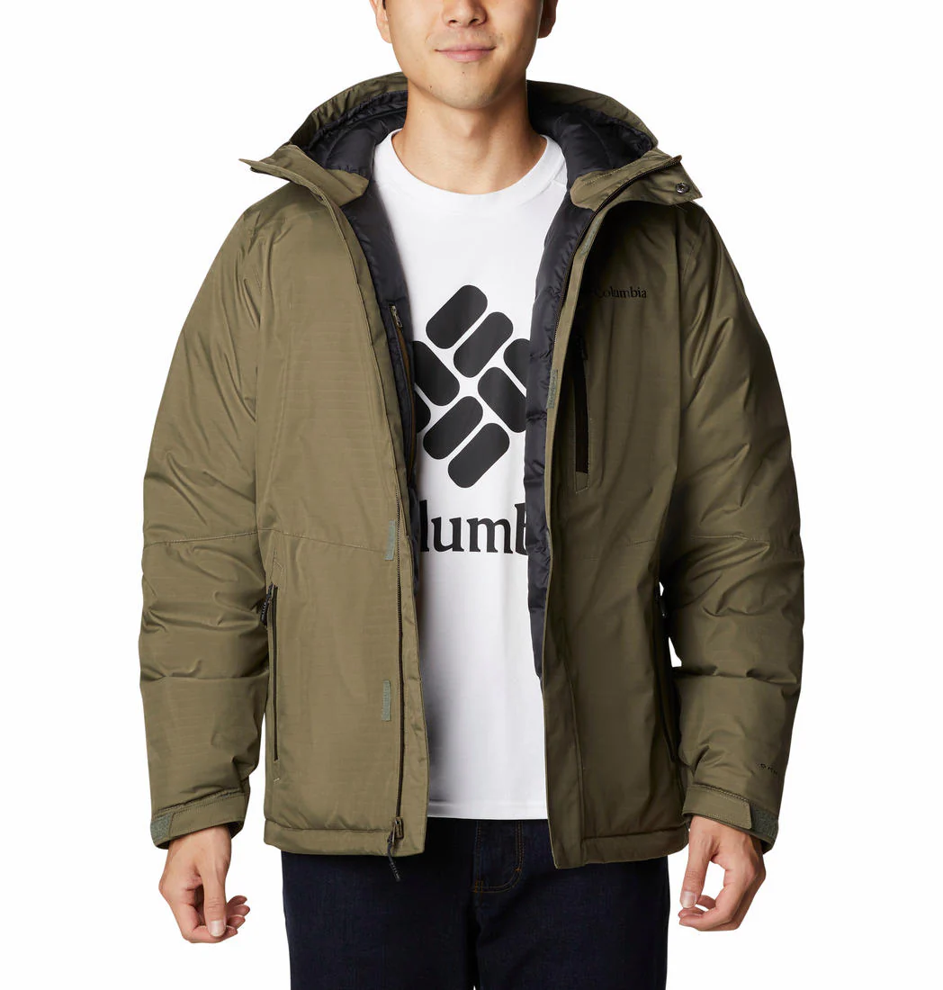 Columbia Men Green Oak Harbor Insulated Jacket
