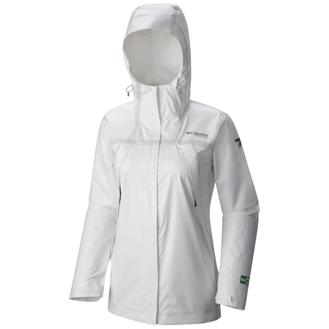 Columbia Women White OutDry Ex ECO Tech Shell - Image 2