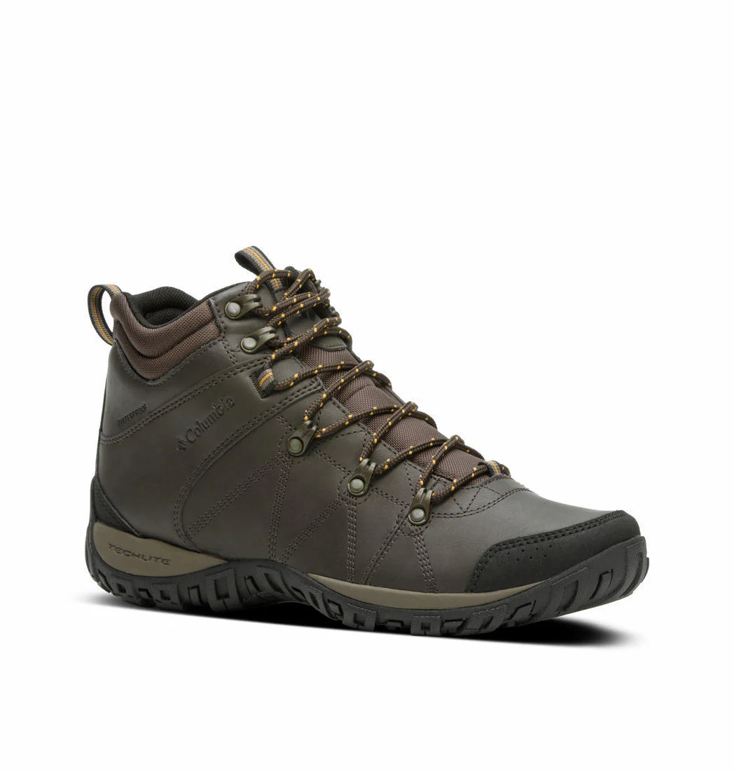 Columbia Men Brown PEAKFREAK VENTURE MID WATERPROOF OMNI-H