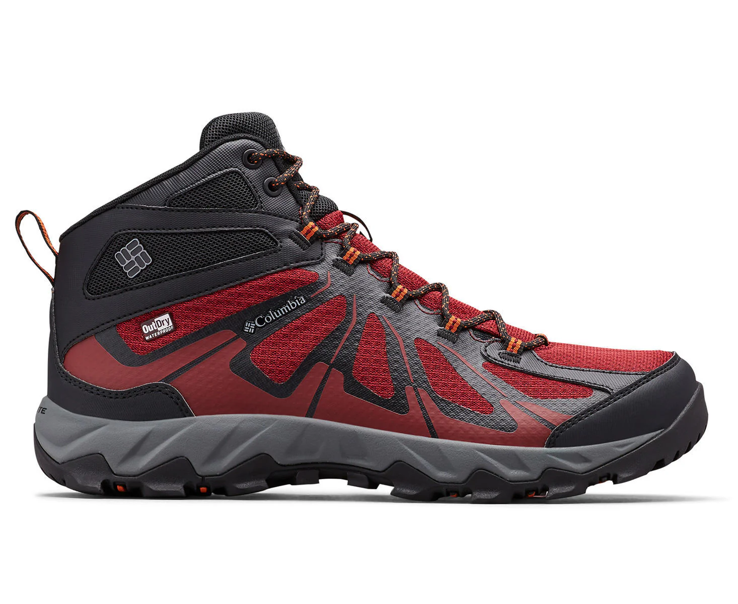 Columbia Men Red PEAKFREAK XCRSN II XCEL MID OUTDRY