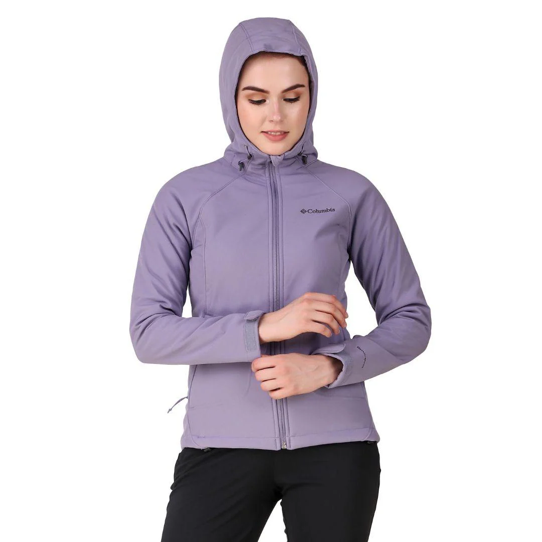 Columbia Women Purple Phurtec II Softshell
