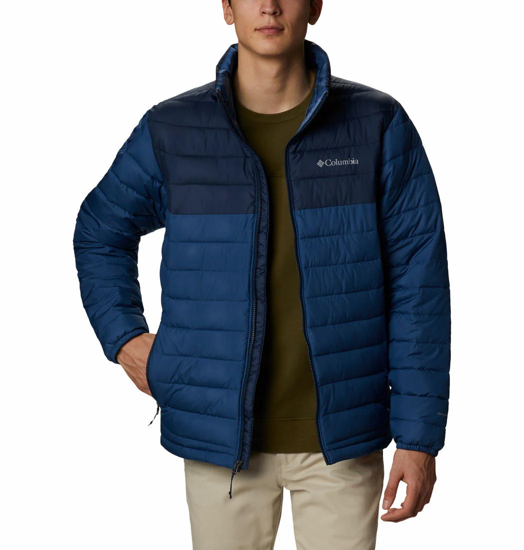 Columbia Men Blue Powder Lite Jacket