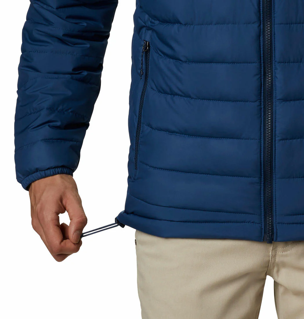 Columbia Men Blue Powder Lite Jacket - Image 5