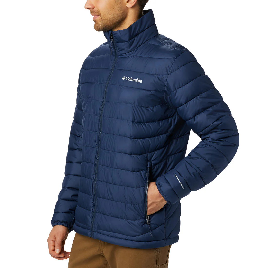 Columbia Men Blue Powder Lite Jacket - Image 2