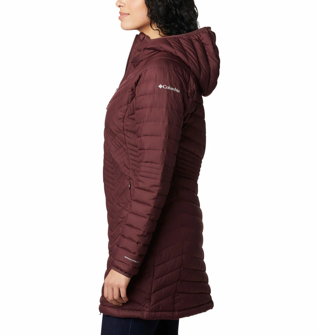 Columbia Women Maroon Powder Lite Mid Jacket - Image 2