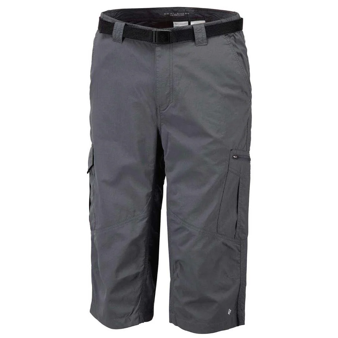 Columbia Men Grey Silver Ridge Capri (Sun Protection)