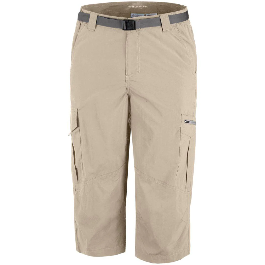 Columbia Men Beige Silver Ridge Capri (Sun Protection)