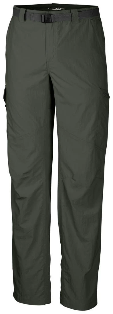 Columbia Men Green Silver Ridge Cargo Pant (Sun Protection)