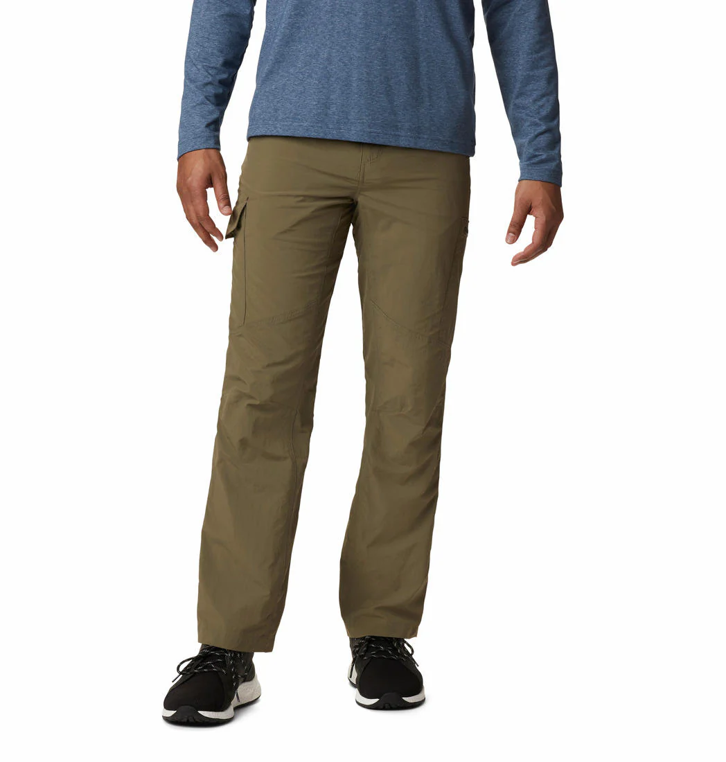 Columbia Men Green Silver Ridge Cargo Pant (Sun Protection)