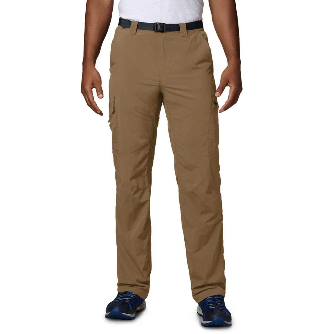 Columbia Men Brown Silver Ridge Cargo Pant (Sun Protection)