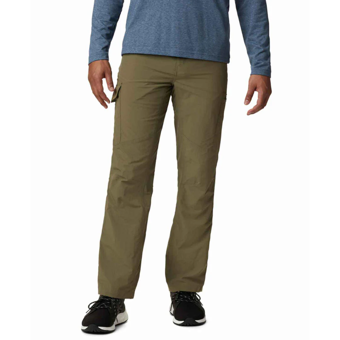 Columbia Men Green Silver Ridge Cargo Pant (Sun Protection)