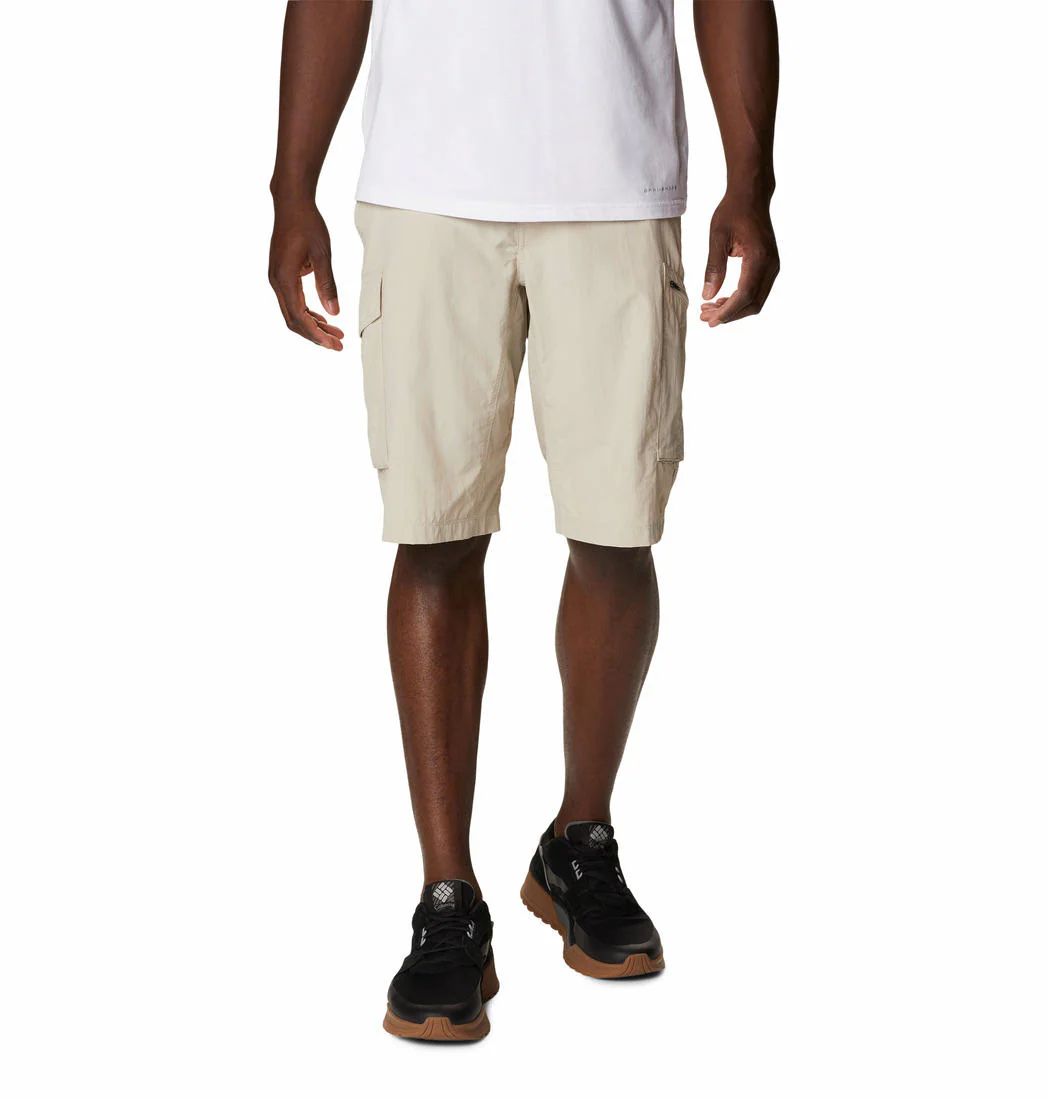 Columbia Men Beige Silver Ridge Cargo Short (Sun Protection)