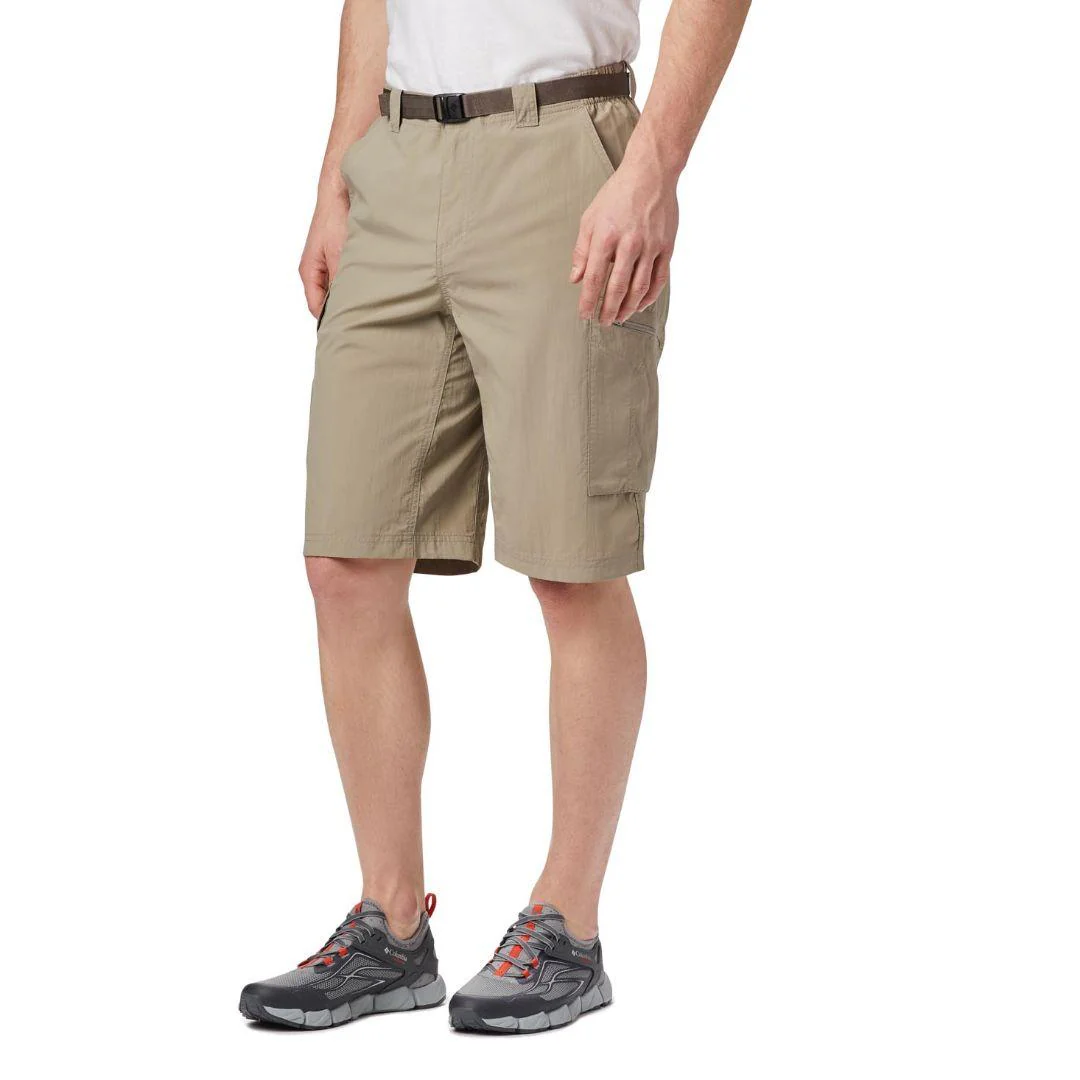Columbia Men Beige Silver Ridge Cargo Short (Sun Protection)