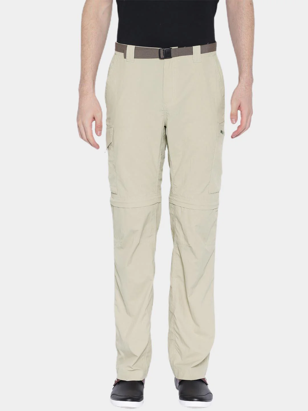 Columbia Men Beige Silver Ridge Convertible Pant (Sun Protection)