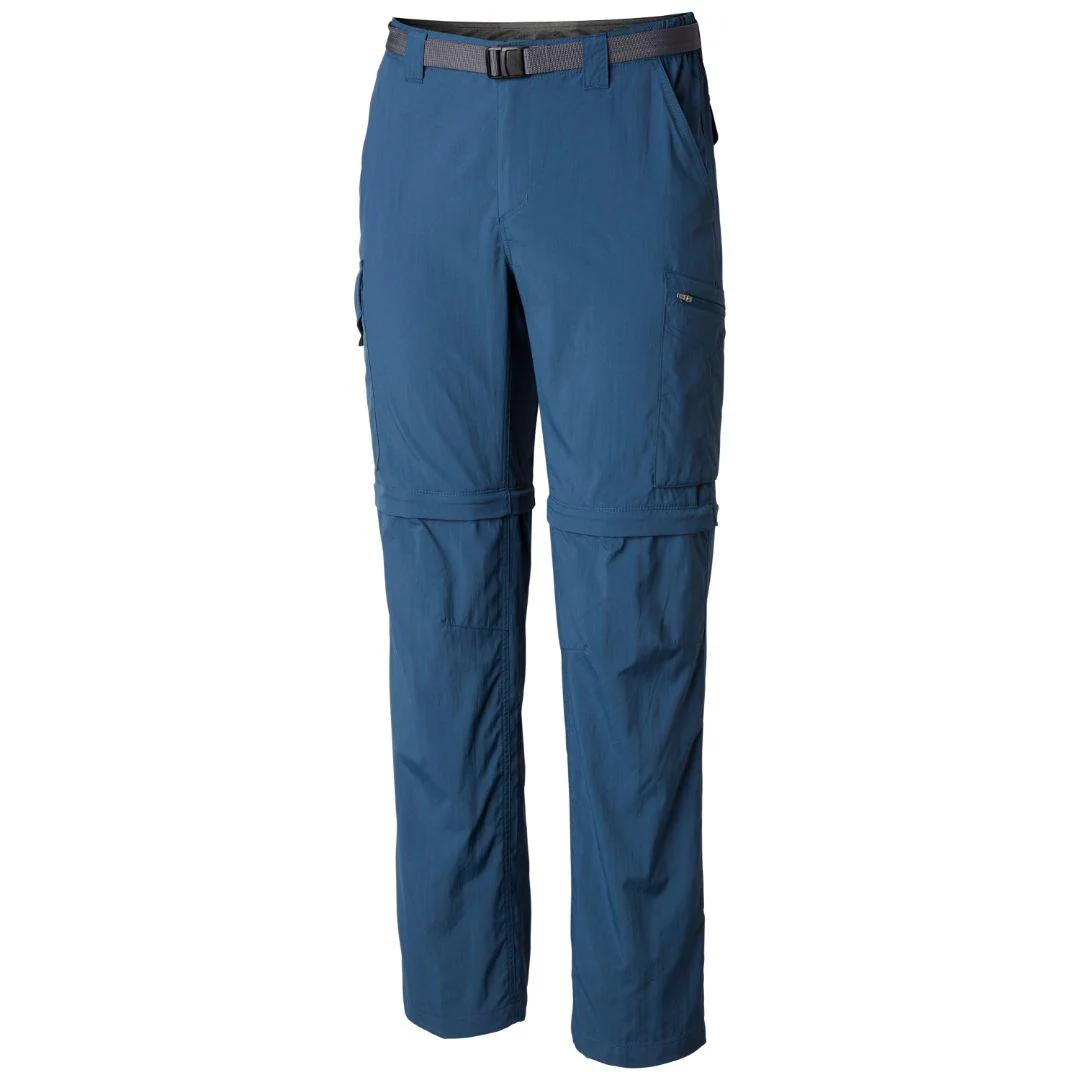 Columbia Men Blue Silver Ridge Convertible Pant (Sun Protection)