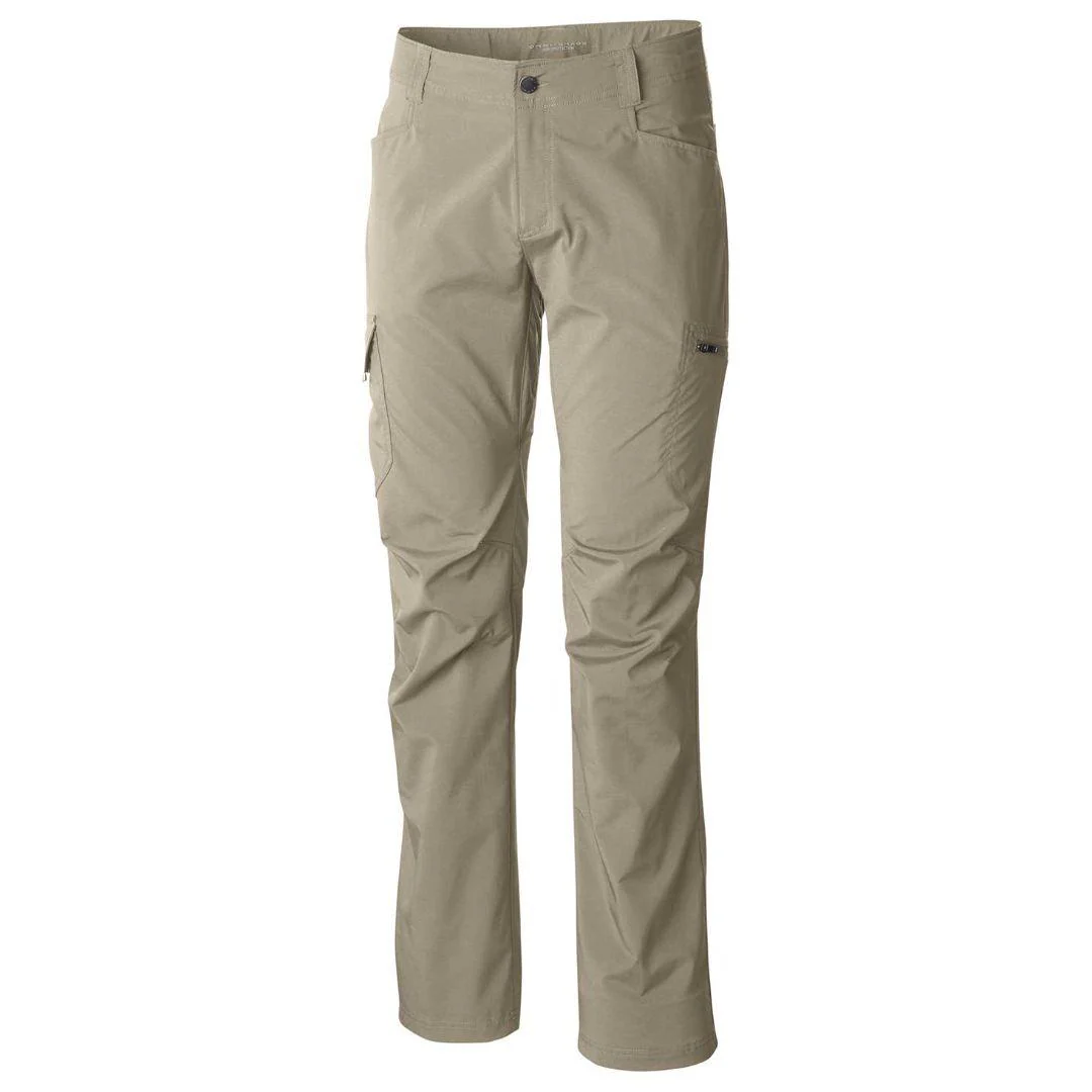 Columbia Men Beige Silver Ridge Stretch Pant (Sun Protection)
