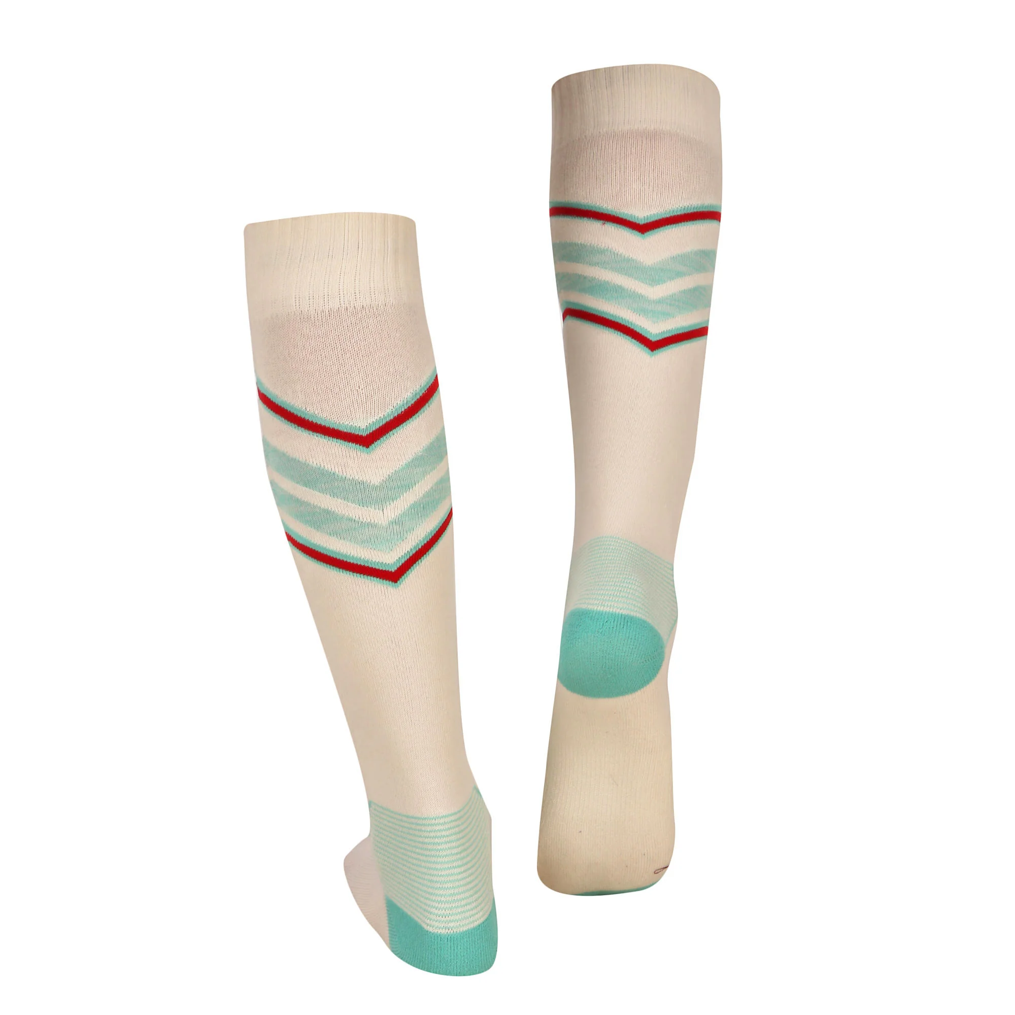Columbia Unisex White SOCKS UX 1P SKI OTC-SNOWDRF/M (1 Pair) (Non Returnable) - Image 2