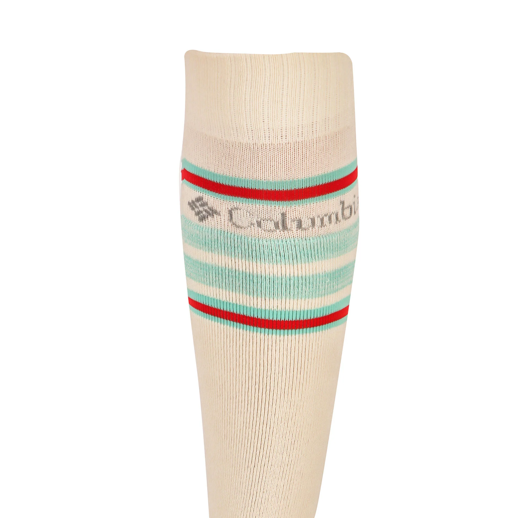 Columbia Unisex White SOCKS UX 1P SKI OTC-SNOWDRF/M (1 Pair) (Non Returnable) - Image 7