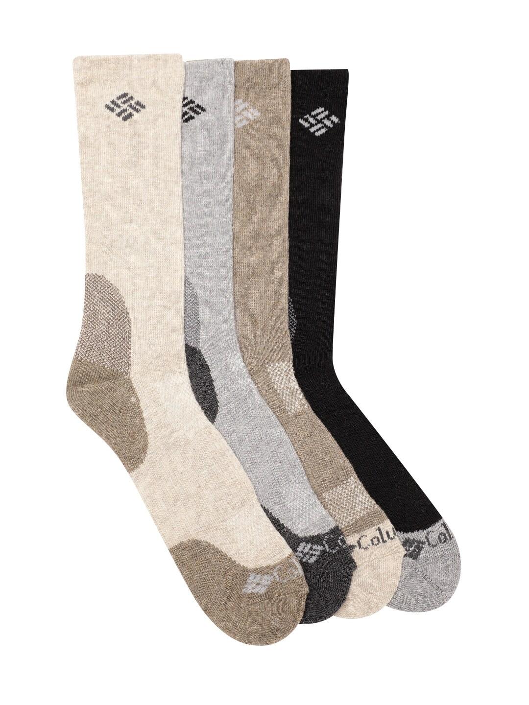 Columbia Men Red Basic Wool Crew (4 Pair) (Non Returnable)