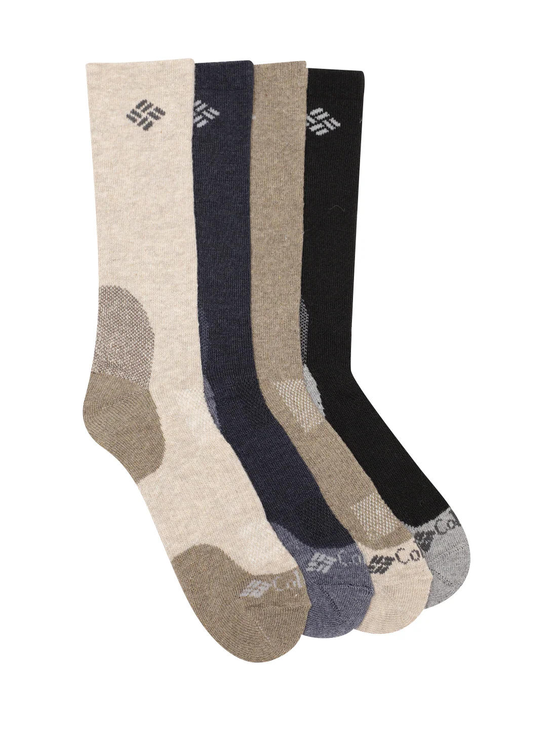 Columbia Men Navy Basic Wool Crew  (4 Pair) (Non Returnable)