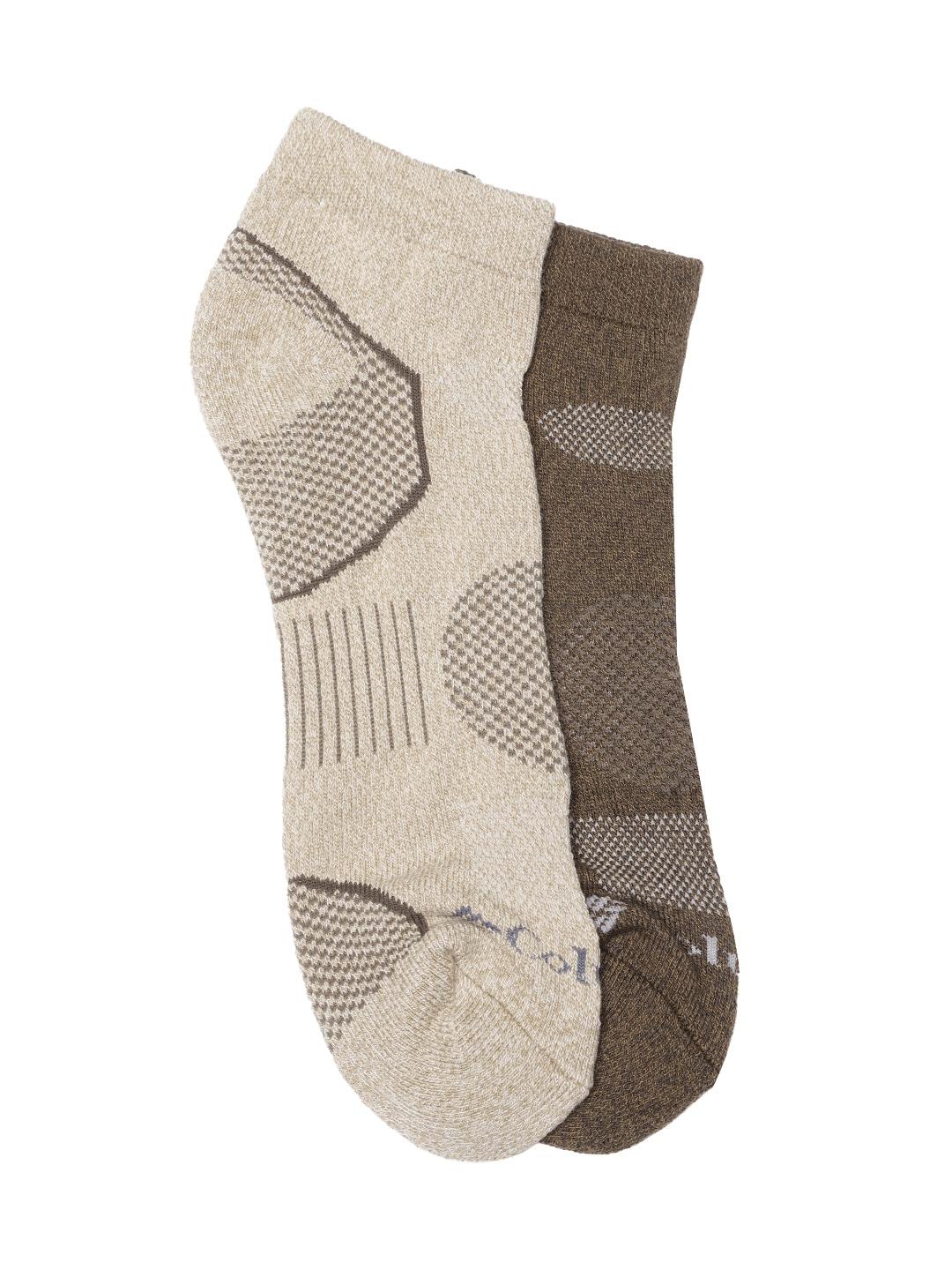 Columbia Men Brown SOCKS MN2P LOW CUT-BALPT 2P (2 Pair) (Non Returnable)