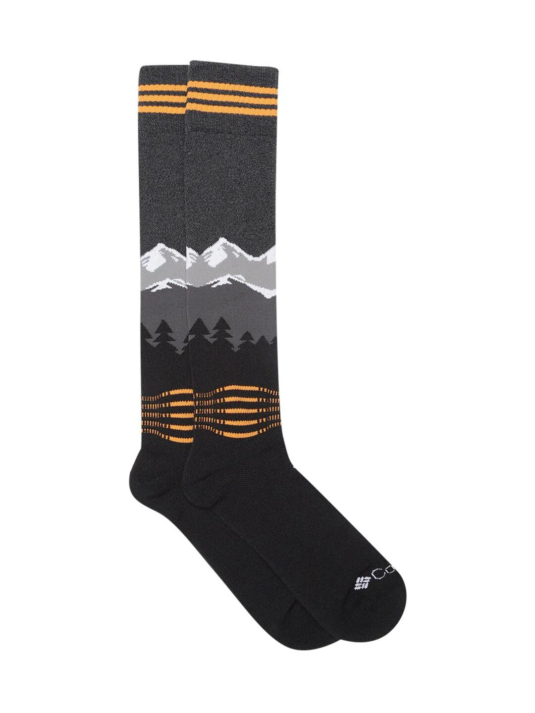 Columbia Unisex Black SOCKS UX 1P SKI OTC-ECO-LRG 1P (1 Pair) (Non Returnable) - Image 2