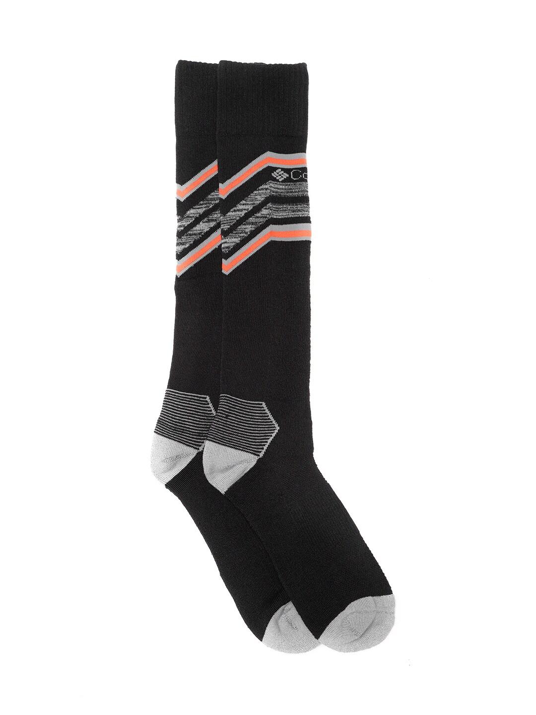 Columbia Unisex Black SOCKS UX 1P SKI OTC-SNOWDRF/L (1 Pair) (Non Returnable) - Image 2
