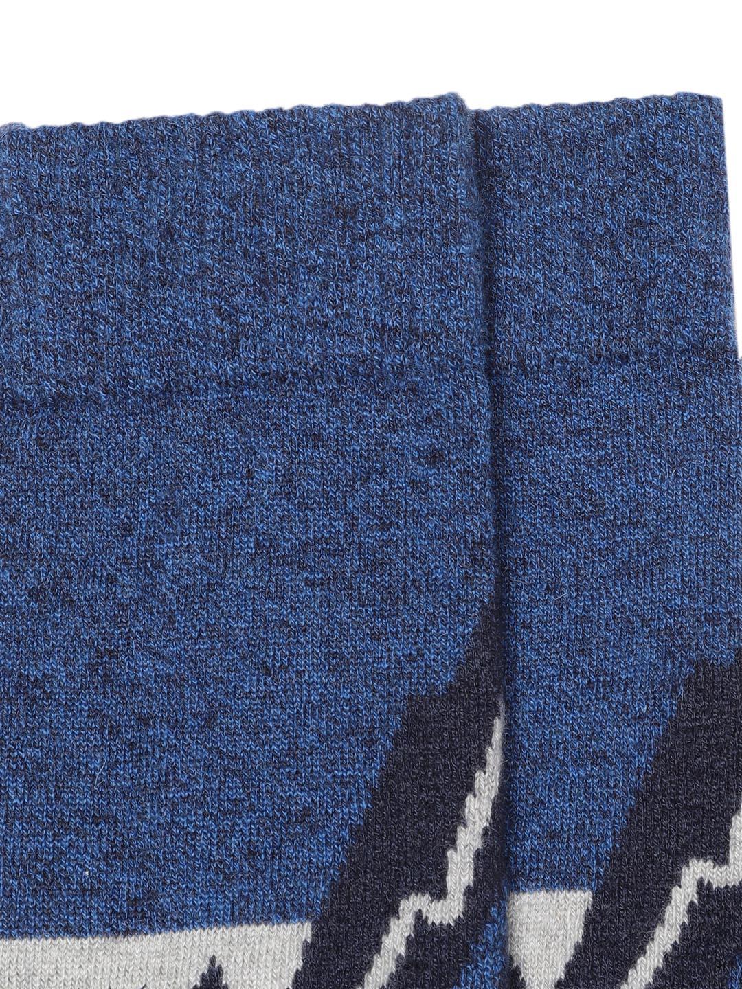 Columbia Unisex Blue SOCKS UX 1P SKI OTC/LARGE 1P C (1 Pair) (Non Returnable) - Image 3